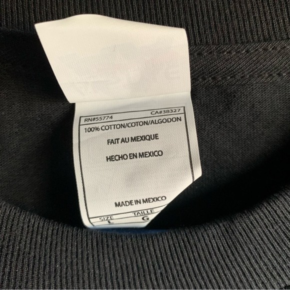 AL Style Men’s Problem Solved Black Tee Size Large - Picture 7 of 7